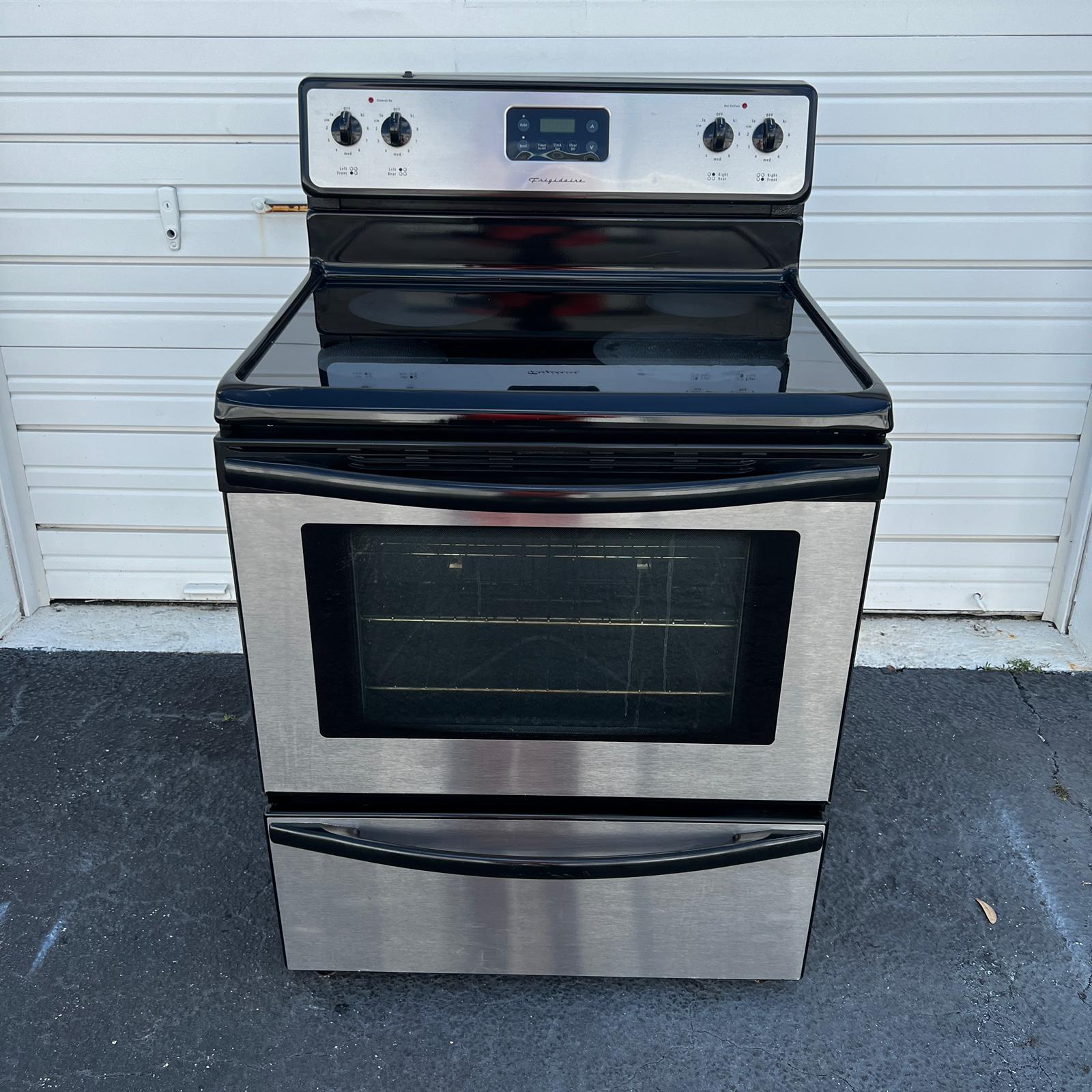 Frigidaire Stainless Steel Electric Stove Frigidaire Stainless Steel Electric Stove